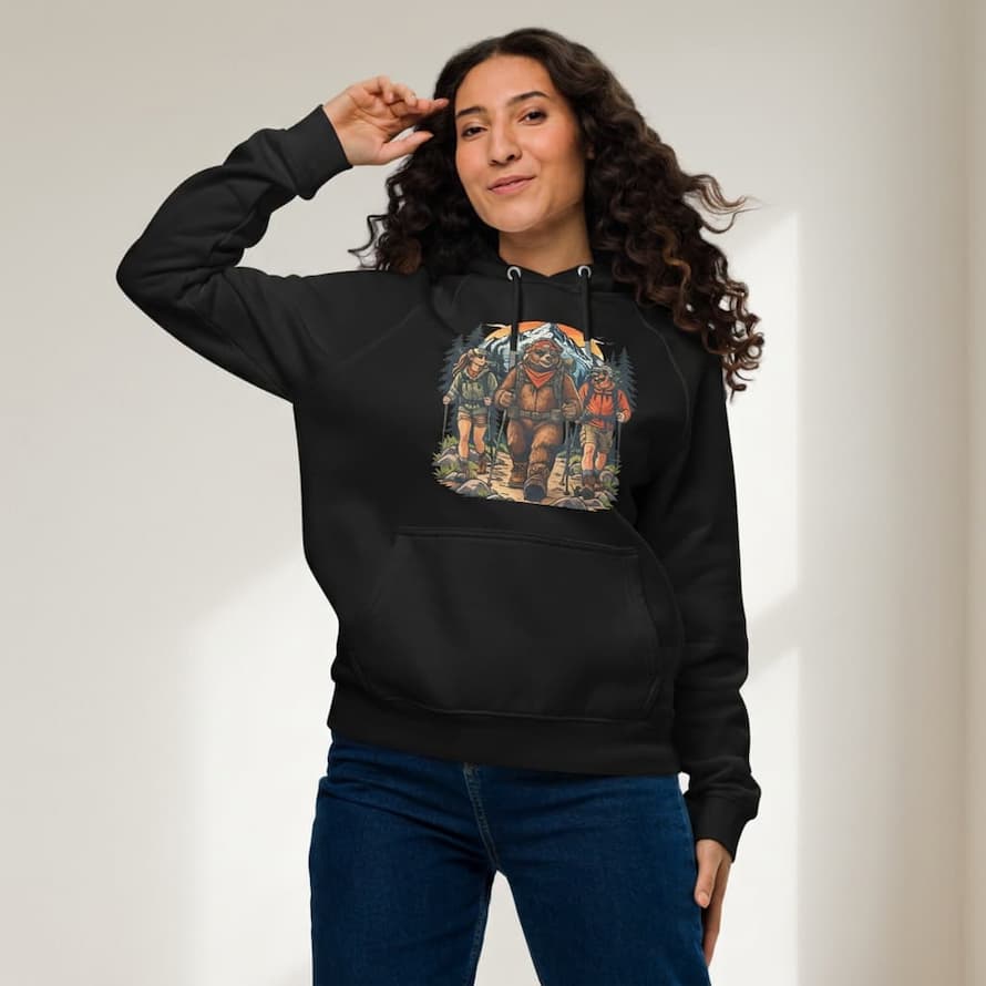 Unisex ECO raglan hoodie