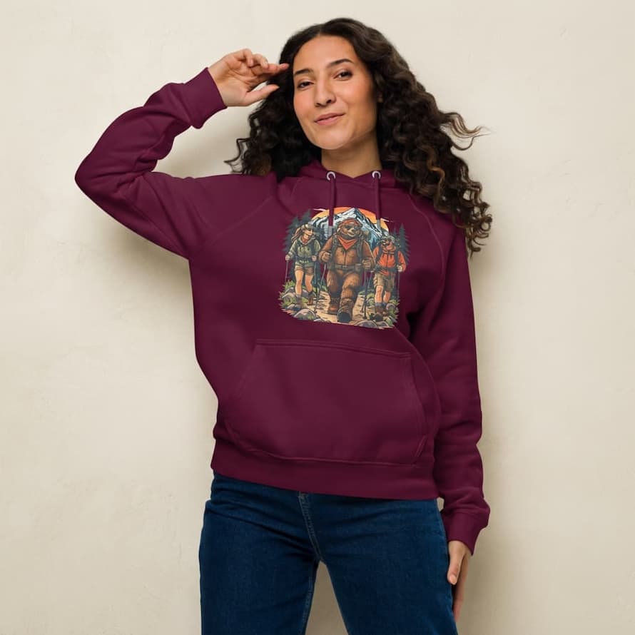 Unisex ECO raglan hoodie