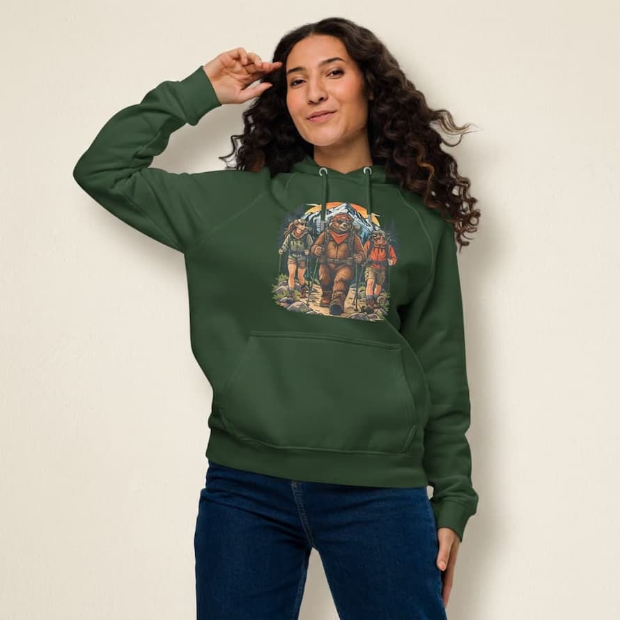 Unisex ECO raglan hoodie
