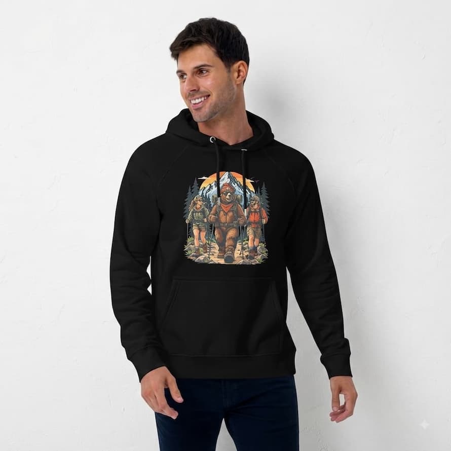 Unisex ECO raglan hoodie