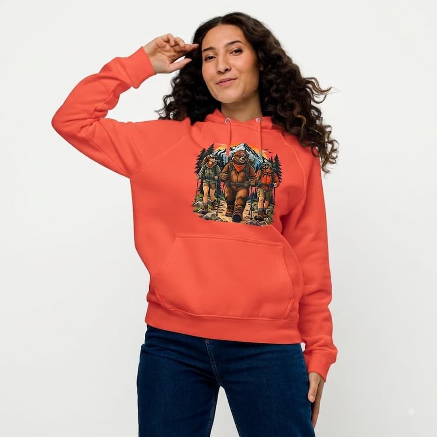 Unisex ECO raglan hoodie