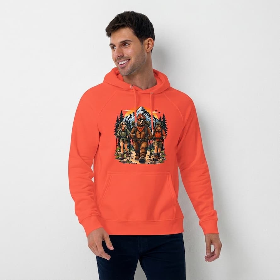 Unisex ECO raglan hoodie