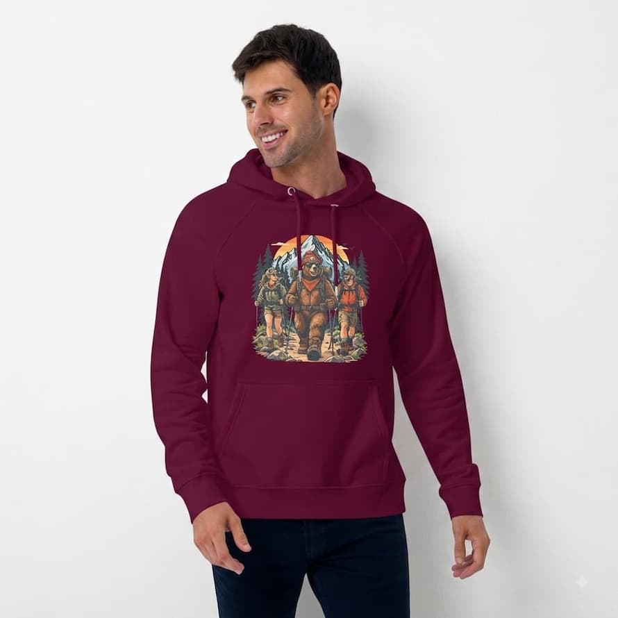Unisex ECO raglan hoodie
